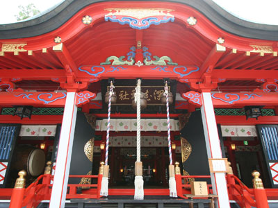 深志神社 社殿（拝殿）