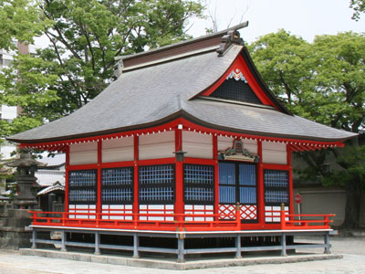 深志神社 社殿（神楽殿）