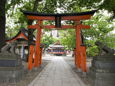 深志神社 正面鳥居