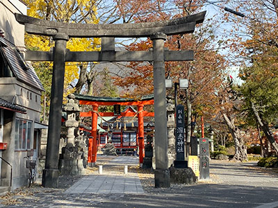 深志神社 正面（西）参道