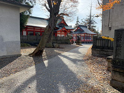 深志神社 北参道