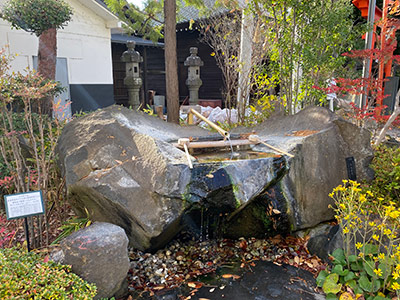 深志神社 手水鉢