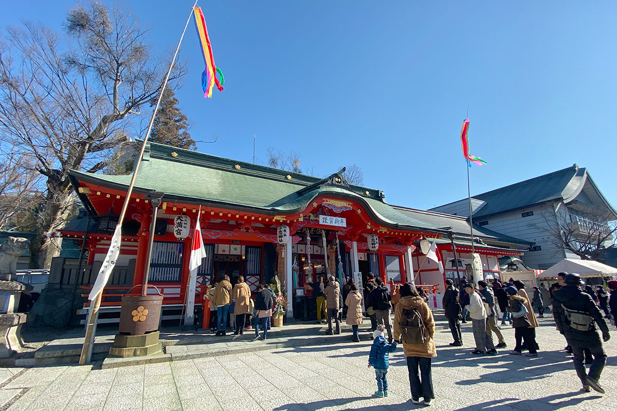 2020年正月 深志神社