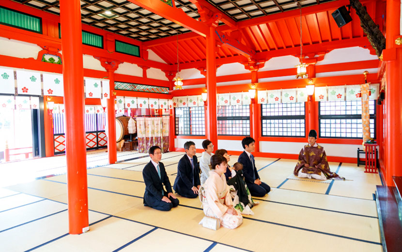 深志神社 初宮詣