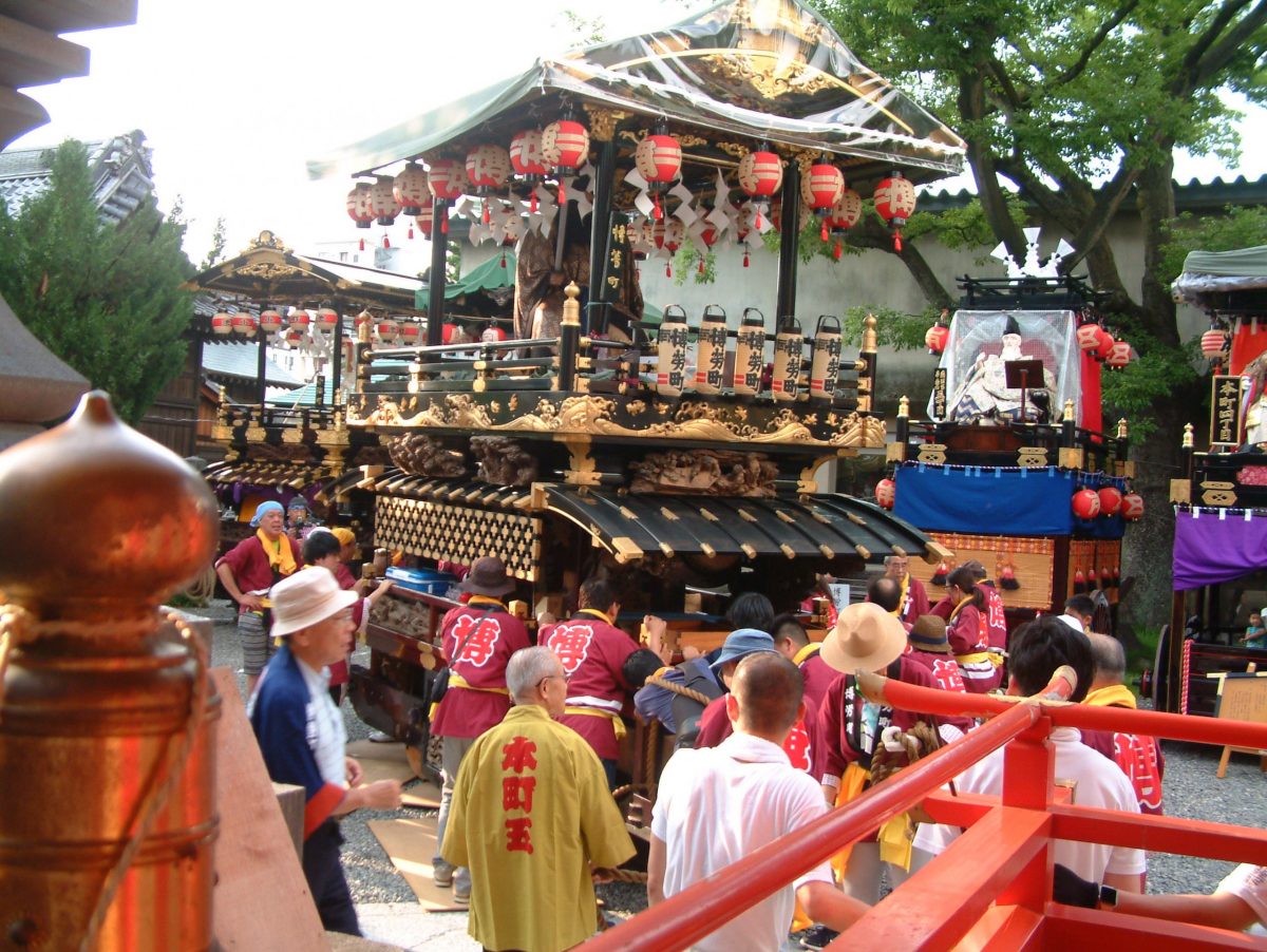 舞台保存会だより１３７ 夏祭舞台鑑 信州松本 天神 深志神社